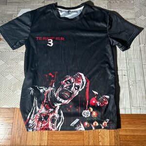 SHEIN Black Graphic Short Sleeve Tee